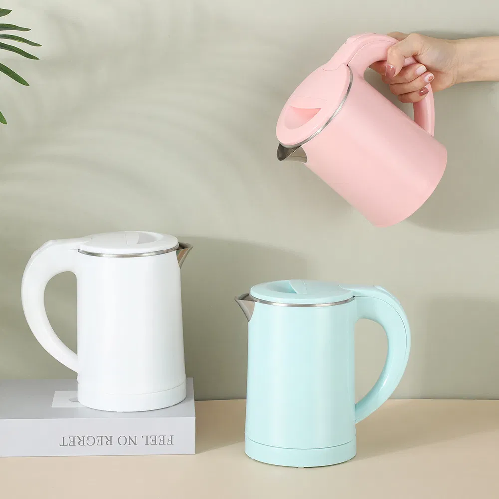 Hot Selling 2025 Popular Double Wall 2.2L Jug Kettle Electric Pot Water Boiler Kettle Electric Kettle for Home Use
