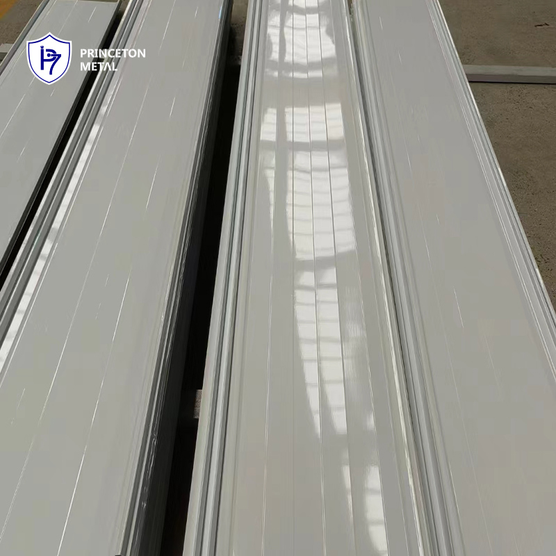Aluminum Steel Standing Roof Seam Sheet Waterproof Easy Assemble Roof Panel