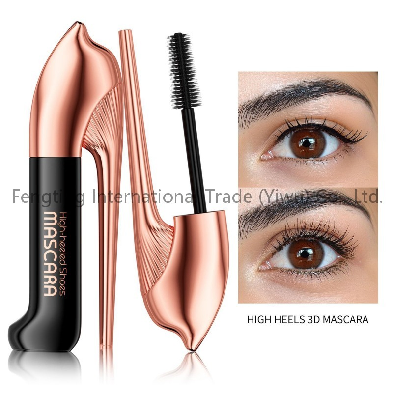 European Standard Custom Logo Printing Clear Crystal Mascara Bottle Packaging Water and Light Resistant Eyelash Wholesale Mascara