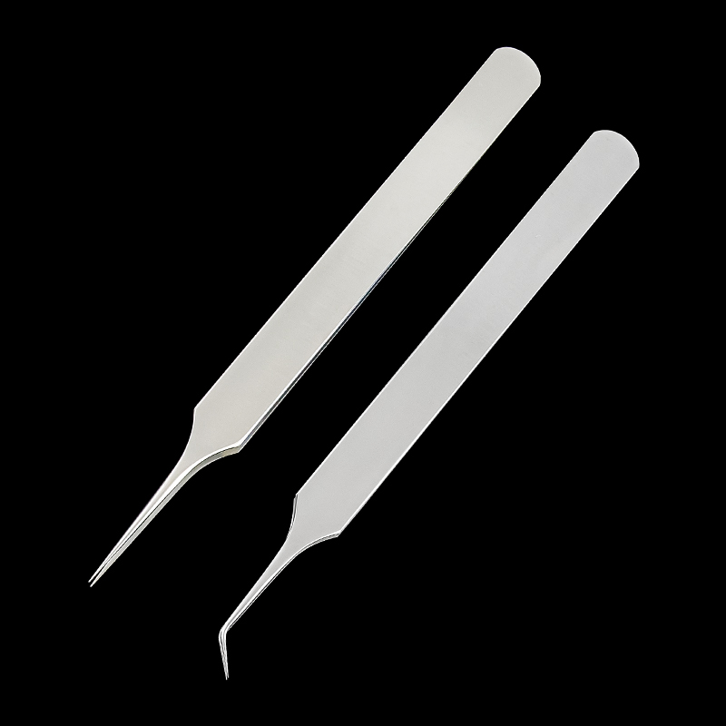 Professional Grade Angular Tie Wire Manipulation Tweezers for Surgical Procedures