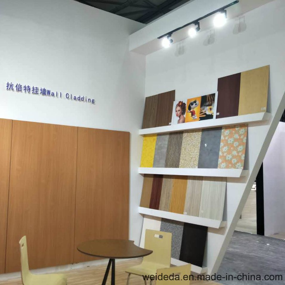 Customized Melamine Fireproof Heat Resistant Formica Decorative Kitchen Cabinets/Doors/Countertop High Pressure Laminate HPL Skins Sheet