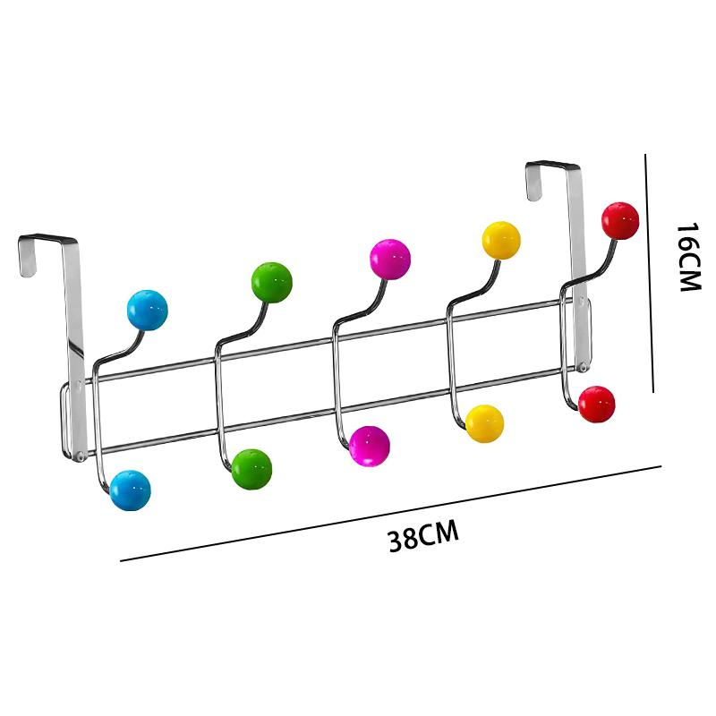 Wholesale Modern Metal Wire Hooks for Hanging Colors Hooks Chrome Plated Over The Door Hook Hanger