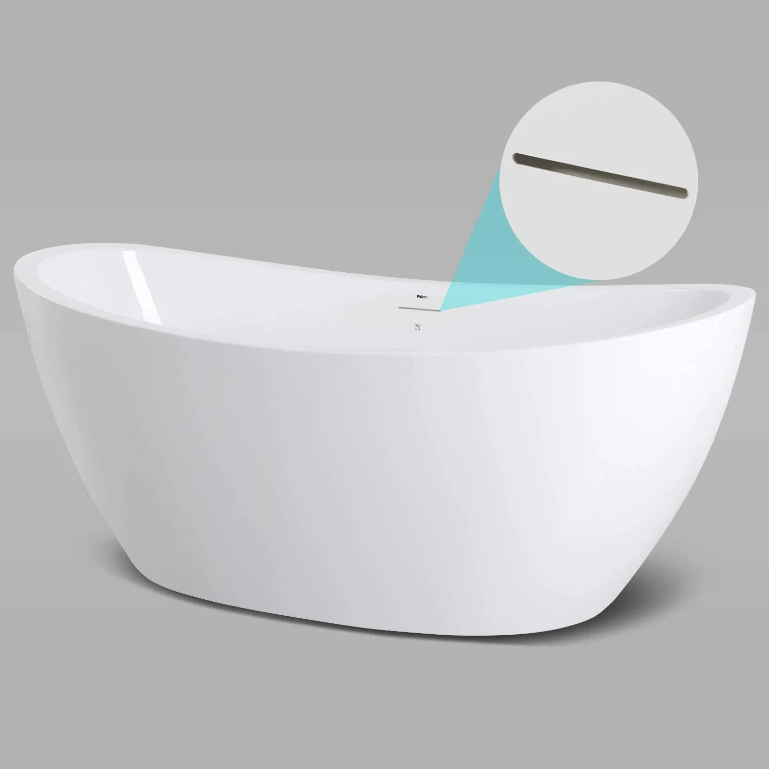 Портативная акриловая ванна с гидромассажем