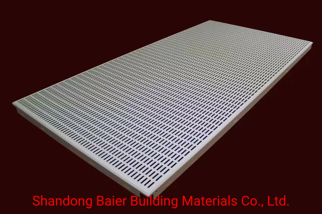 Baier Suspended Metal Aluminum Ceiling Tiles for Office Decoration