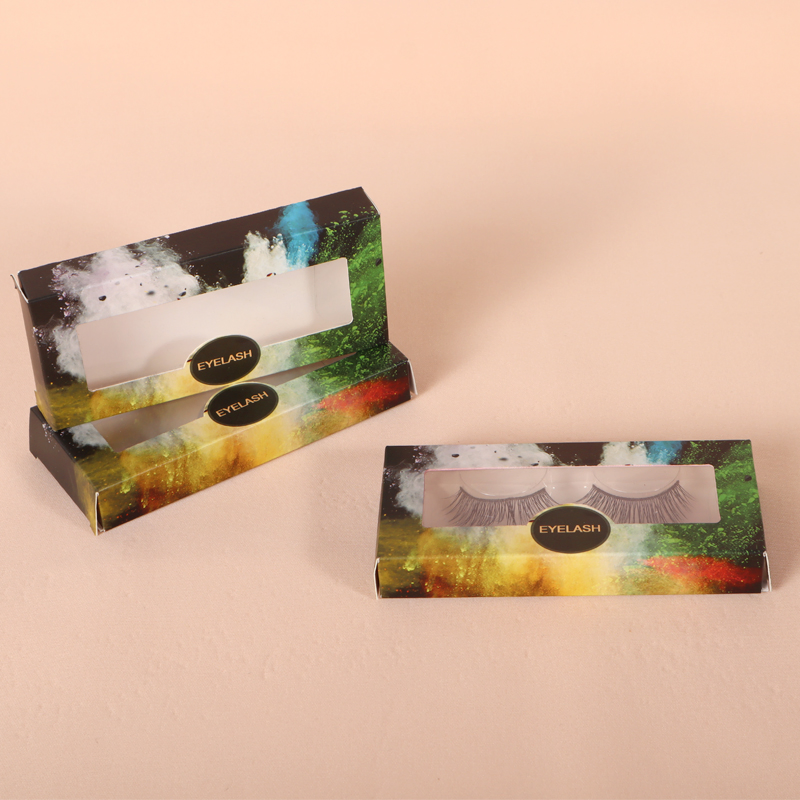 Luxury Printing Logo Custom Mink False Eyelash Paper Packaging Box