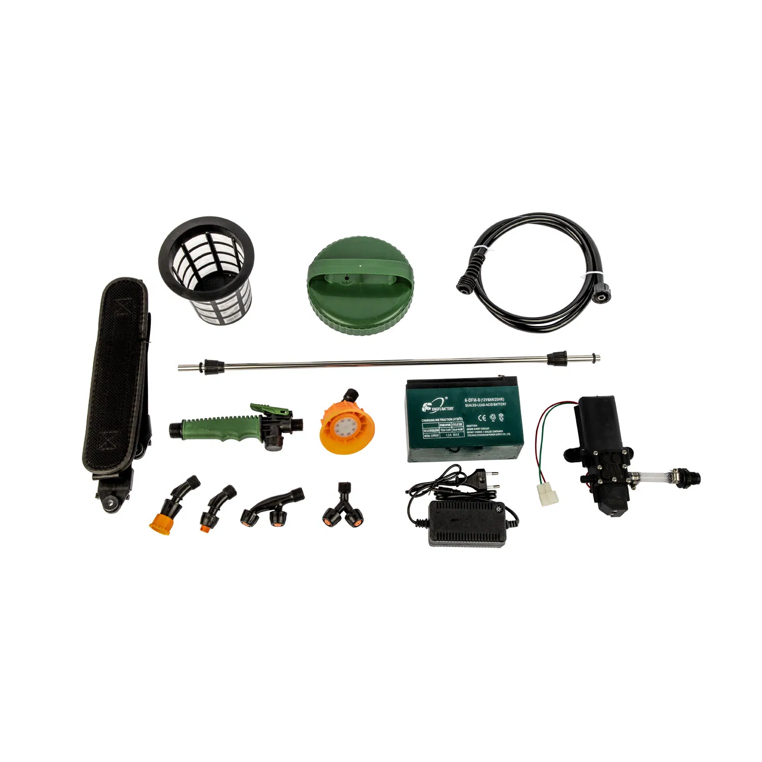 16 Liter Battery Operated Pump 4-Gallon Bug Killer Agricultural Knapsack Weed Backpack Sprayer