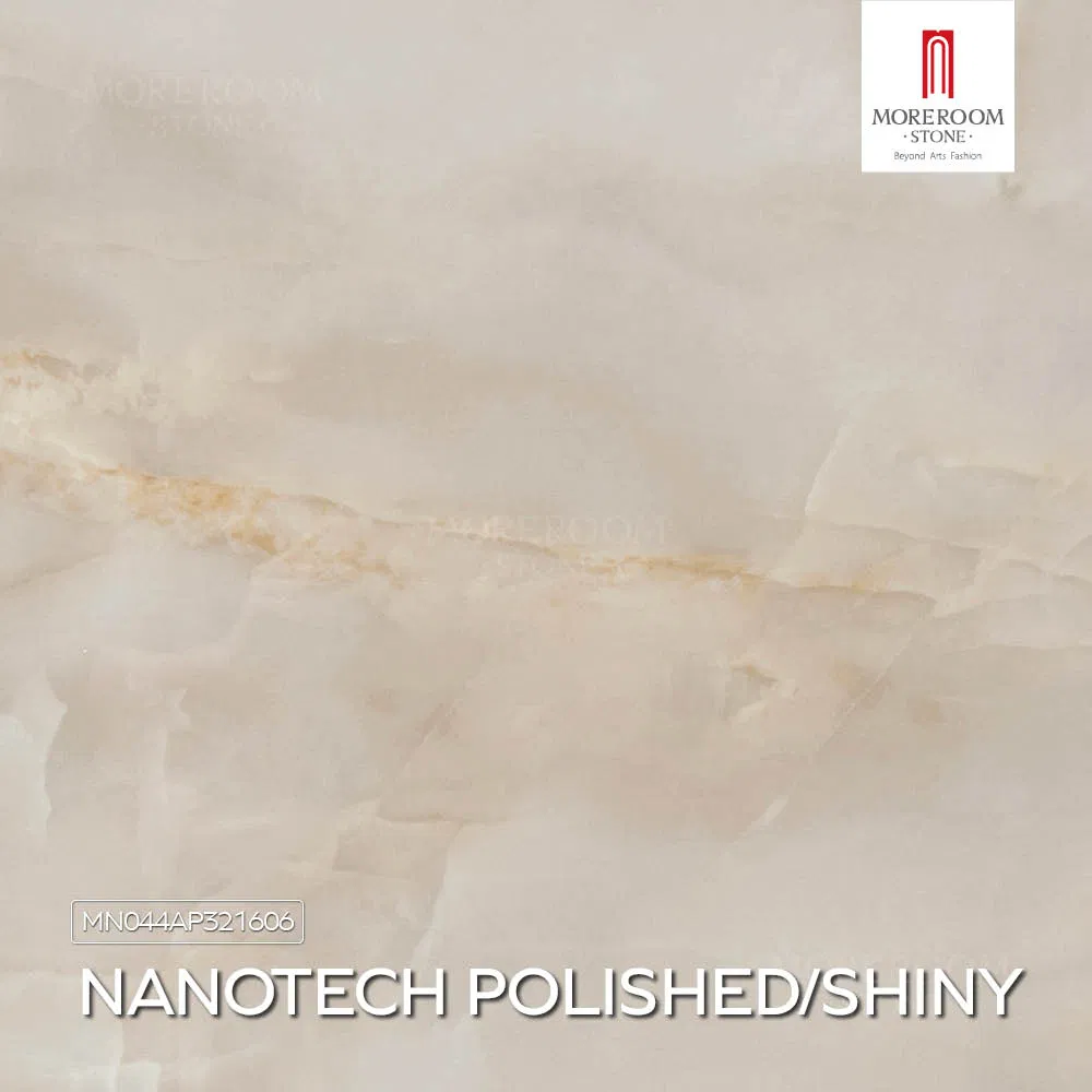 1600X3200mm Artificial Snow White Onyx Look Slab Polished Sintered Slab for Kitchen Countertops and Vanity