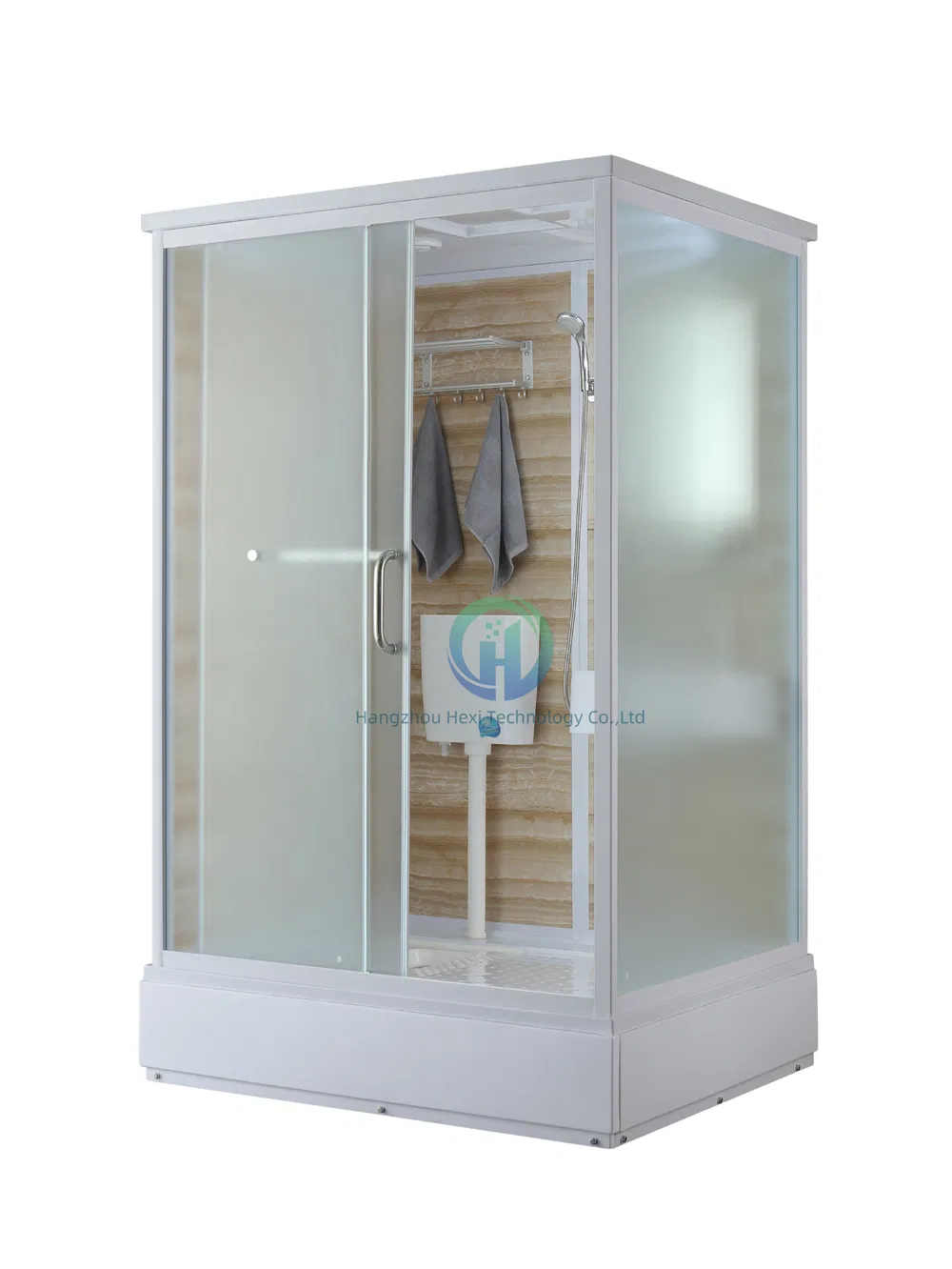 All in One Bathroom Sanitary Ware Prefab Toilet Room Portable Toilet Shower Room