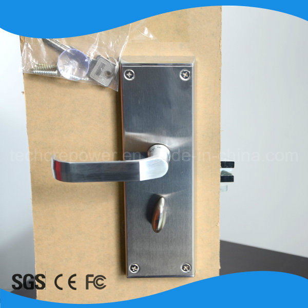 Stainless Steel Hotel Handle Lock RFID Card Lock for Free Management Software