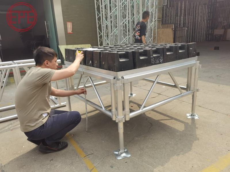 Good Quality Aluminum Stage Platform with Truss for Outdoor Event