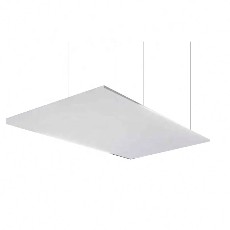 Acoustic Island Eco Friendly Ceiling Panels Round Shape Acoustic Panels for Hall and School Application