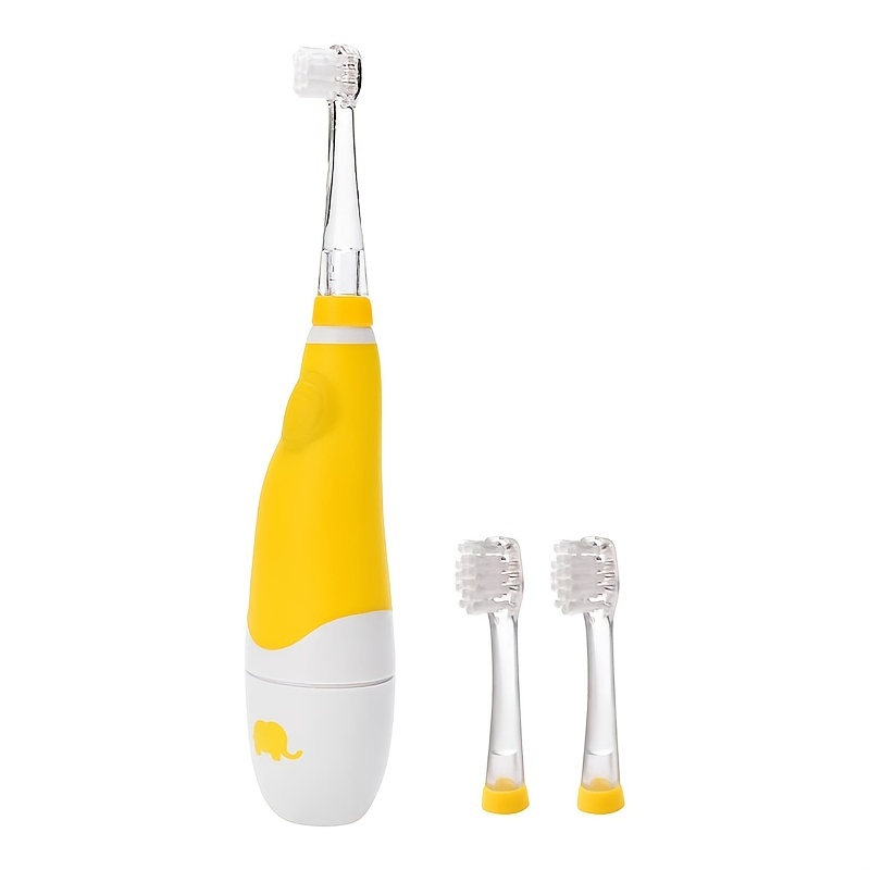 Wholesale Cartoon Soft Bristles Multi-Function Battery Powered Waterproof Kids Electric Toothbrush