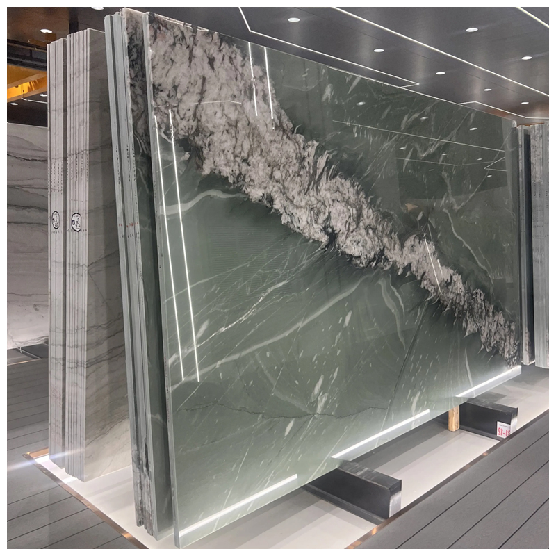 Brazilian Maestro Green Quartzite Slabs
