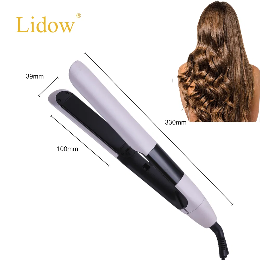 2 in 1 LED PTC Fast Heat Professional Flat Irons Hair Straightener