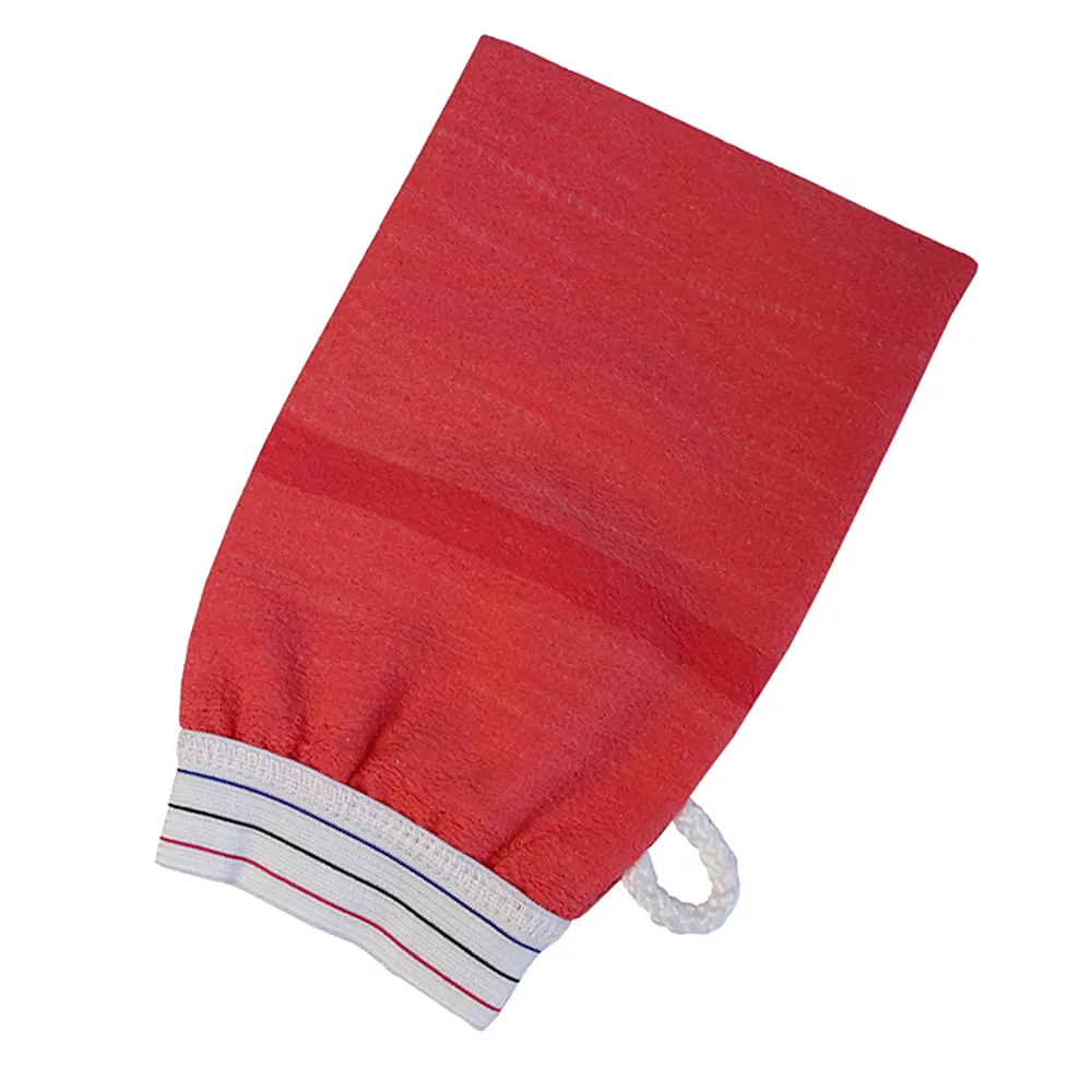 New Style Bath Sponge Exfoliating Mitt Glove Body Sponge Bath Wash Viscose Fabric for Exfoliating Glove Sponge