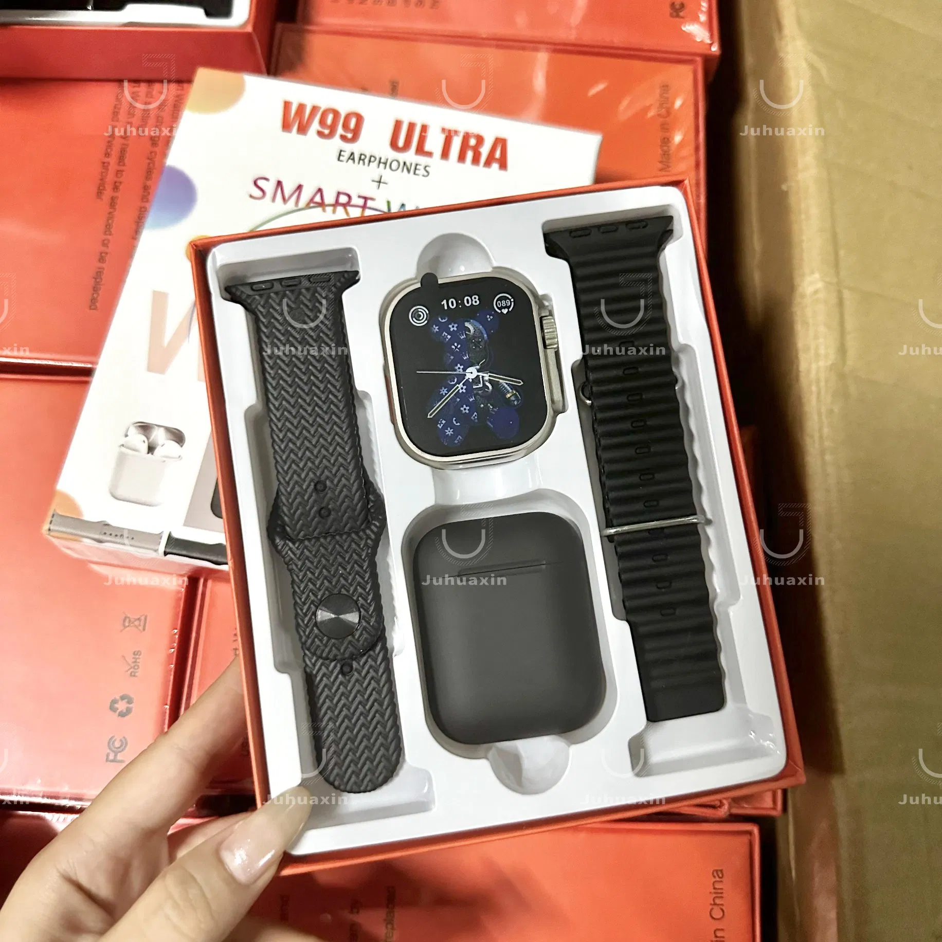 High Quality Soft Silicone Wristband Belt Rubber Watch Bands Strap for Apple Watch Buckle Watchband