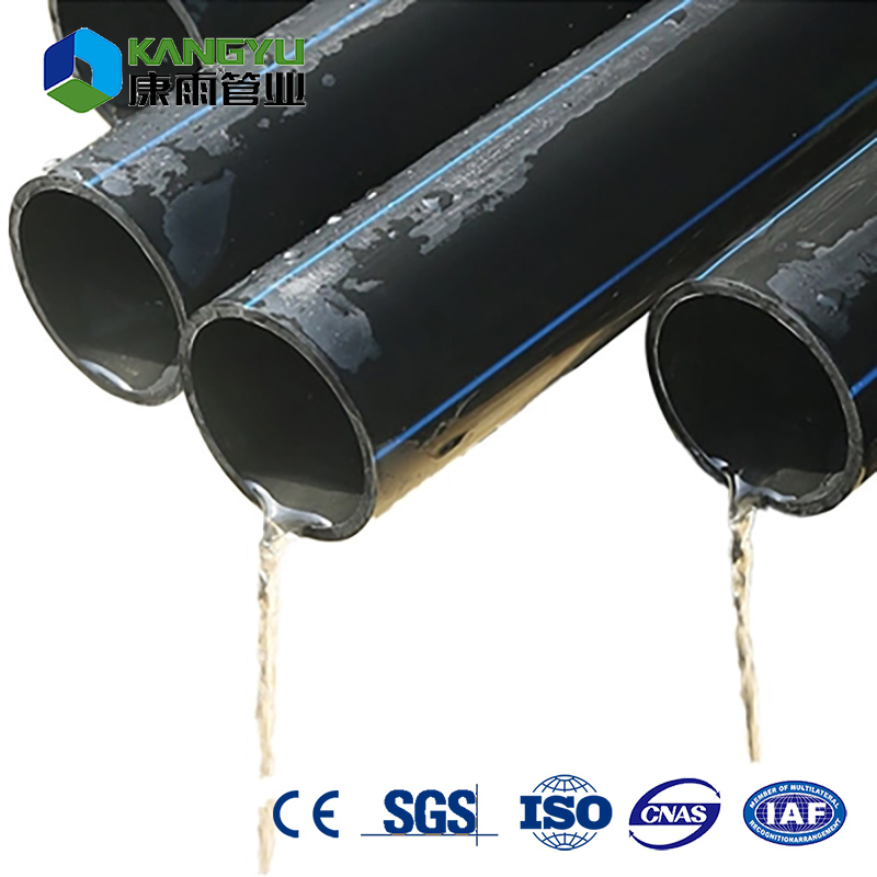 HDPE Pipe 120mm-1600mm HDPE Drainage Pipe Polyethylene HDPE PE Pipes SDR11 SDR17 SDR21
