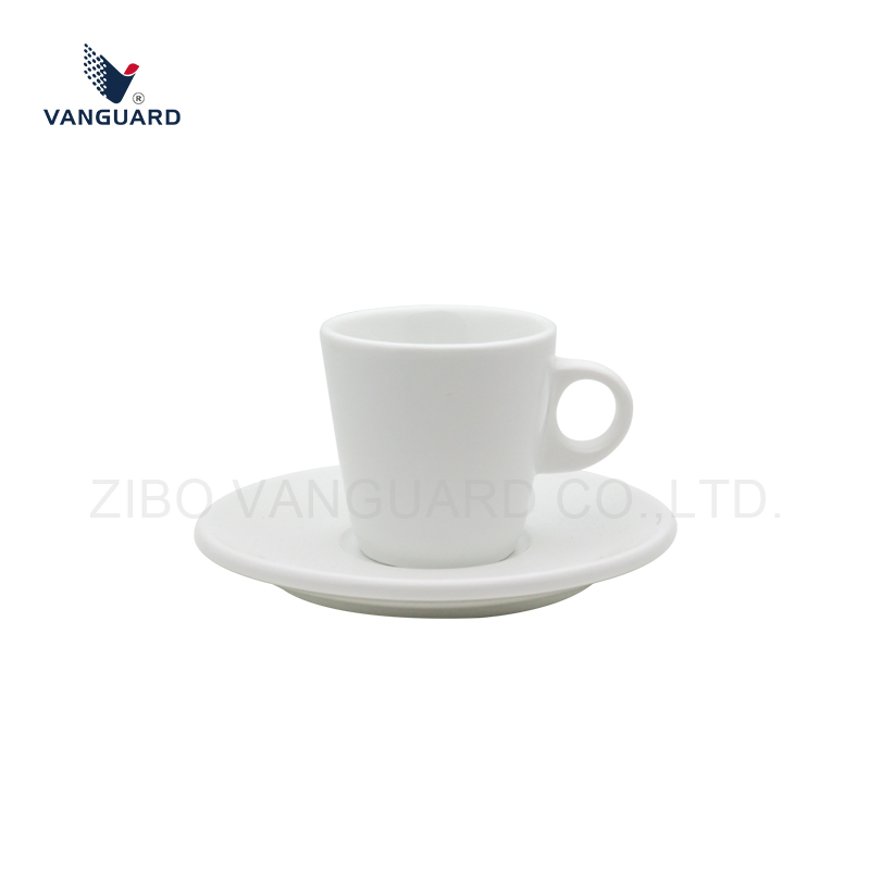 Фарфоровый набор чашка с блюдцем для ресторана