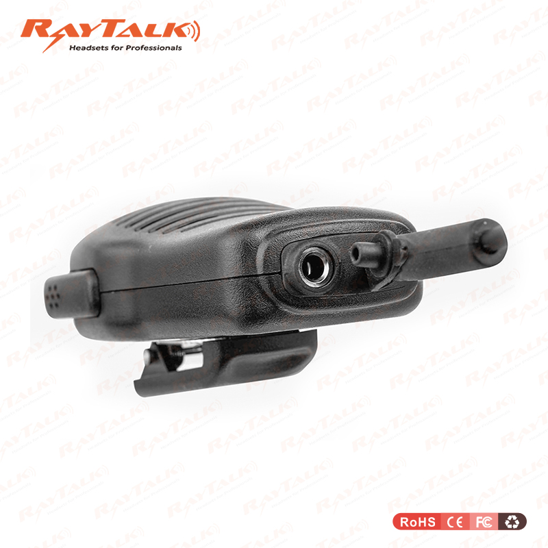 Handheld Walkie Talkie Light Weight Speaker Mic Remote Shoulder Speaker Microphone for Radio