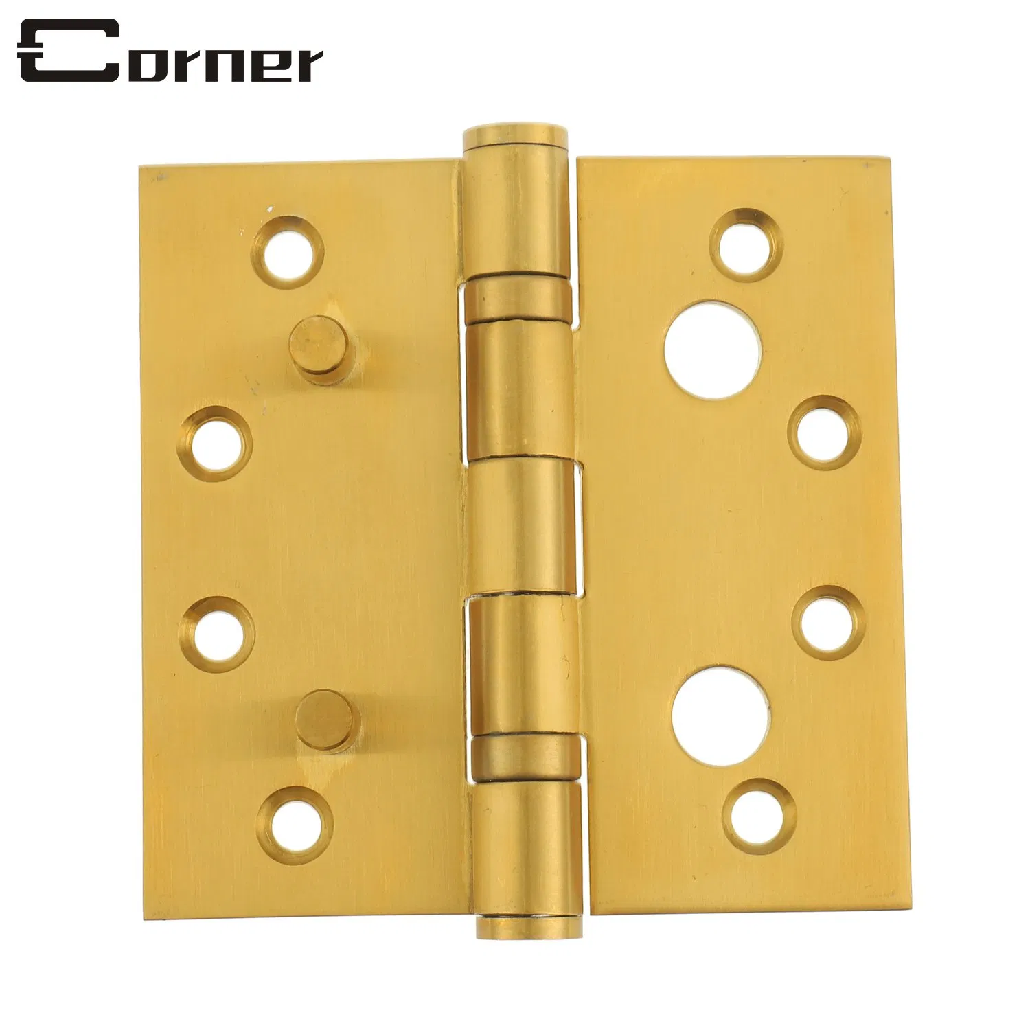 Stainless Steel PVD Security Butt Ball Bearing 443 Removable Pin Wooden Door Hinge