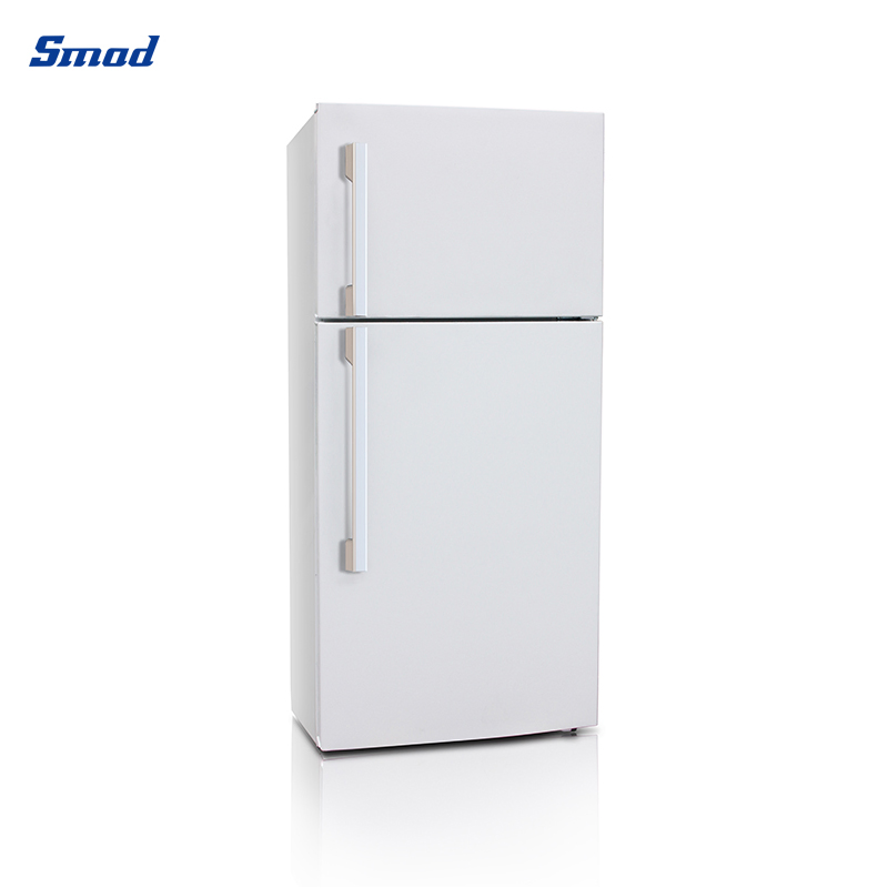 Smad Electric National Cold Equipment Home Hot Sale Fruit Vegetable Stainless Steel Upright Appliance 18cuft 510L Frostfree Double Door Top-Freezer Refrigerator
