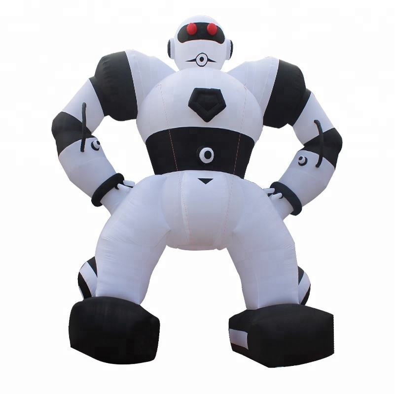 Custom Model Advertising Inflatables Toy Animal Costume Cartoon Man Door Bow for School Child Player Inflatable Doll Dolls Gaint Inflatable Slide