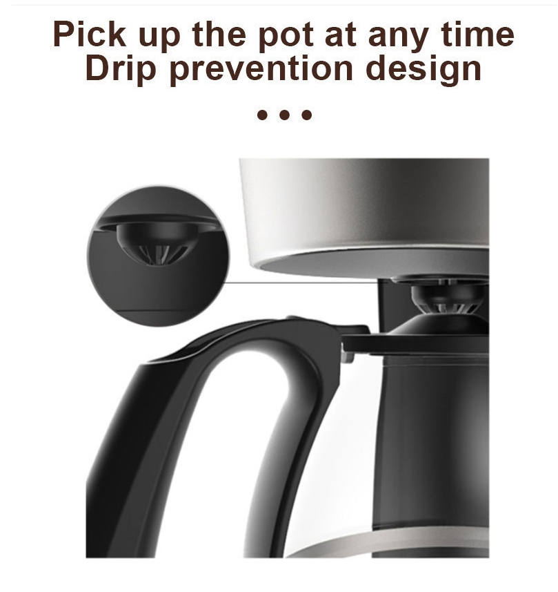 Smart Compact Drip Coffee Maker for Effortless Brewing