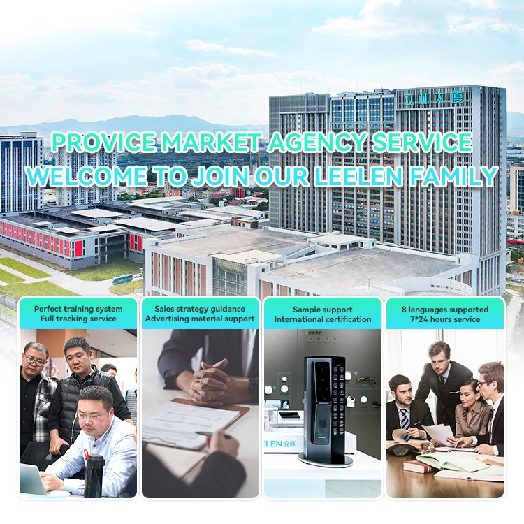 Hot Selling Leelen Fingerprint Intelligent Small Padlock Stainless Steel Wire Rope Lock Travel Cases and Bags Padlock