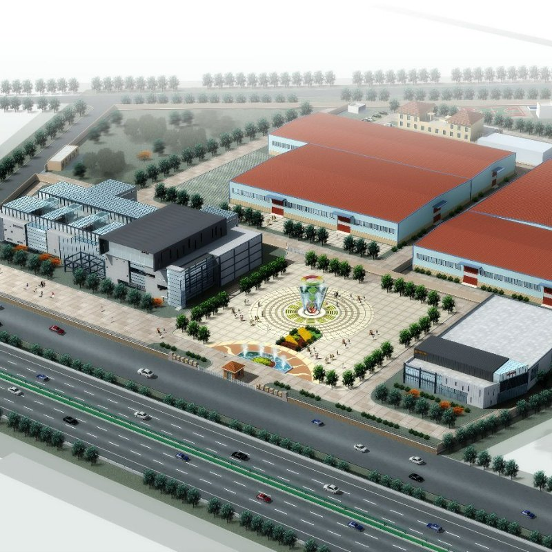 Prefabricated Steel Structure Supermarket From China