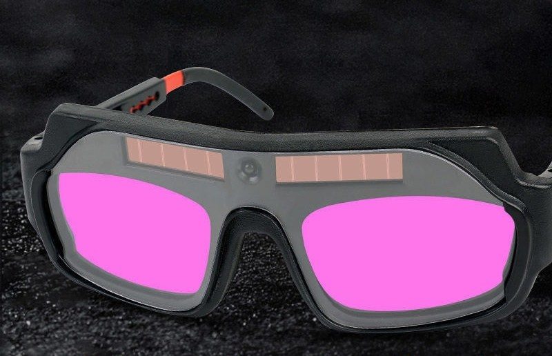 Factory Anti-UV Argon Arc Automatic Variable Photoelectric Welding Anti Glare Goggles/Safety Glasses