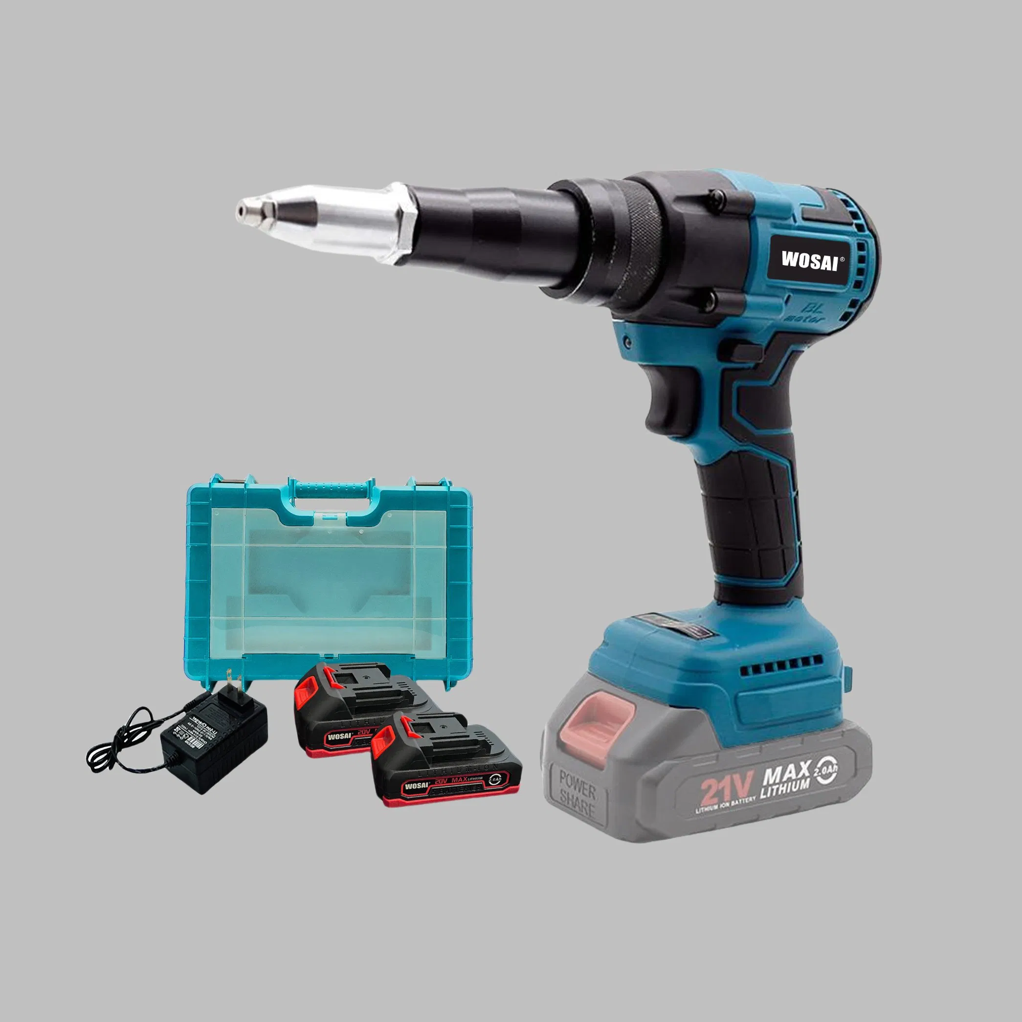 18V 20V 21V Battery Electric Rivet Nut Riveting Tool Cordless Riveting Drill Insert Nut Tool