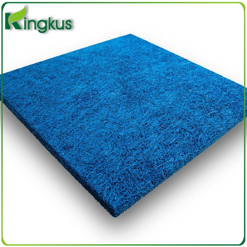 Painted Natural Pure Wood Wool Acoustic Panel