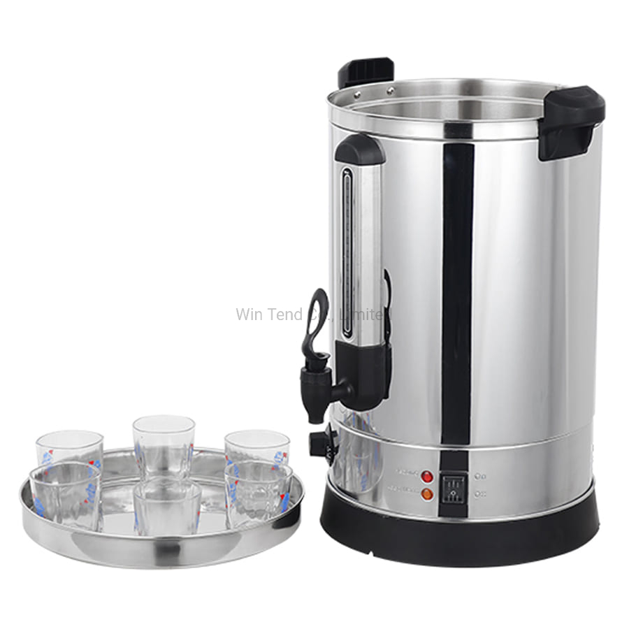 Stainless Steel Hot Drink Water Boiler with Temperature Degree