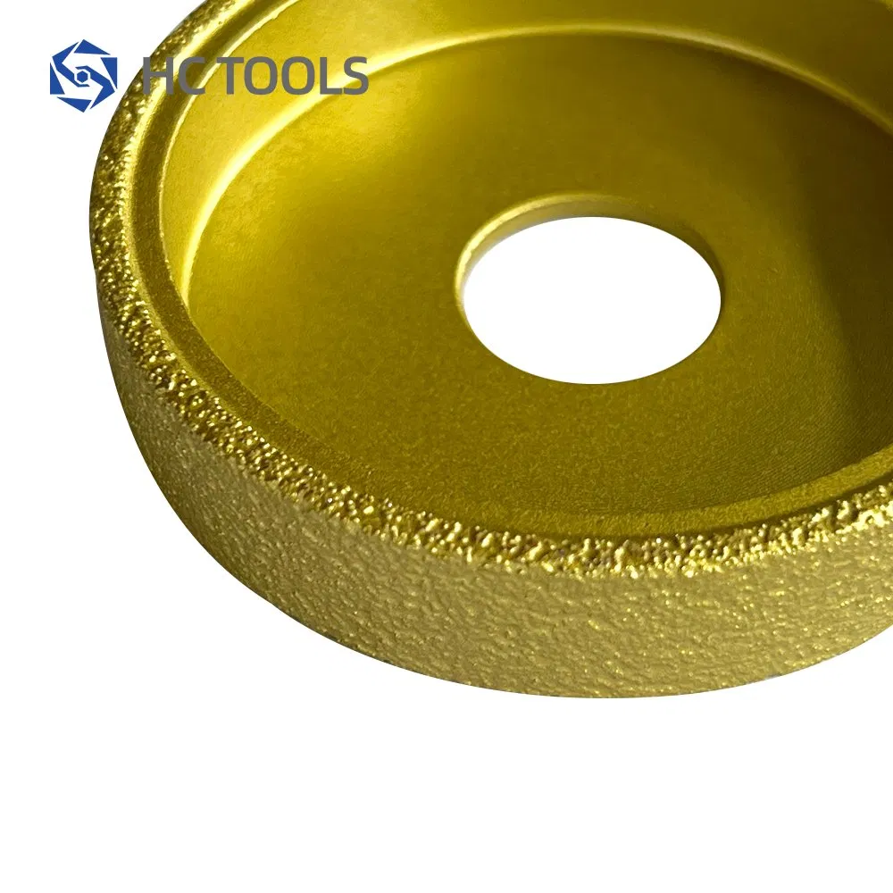 Алмазный шлифовальный круг вакуумной пайки 75 мм для болгарки