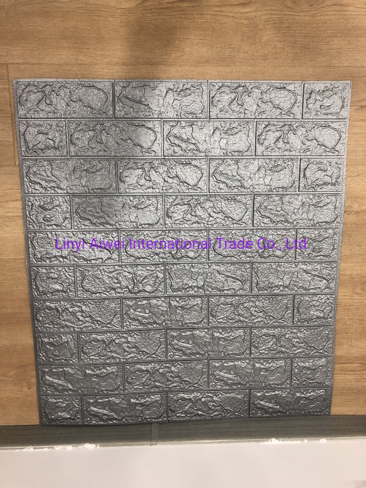 Cheap Wall Paper for Sale Wall Foam 3D Sticker for Home Decoration