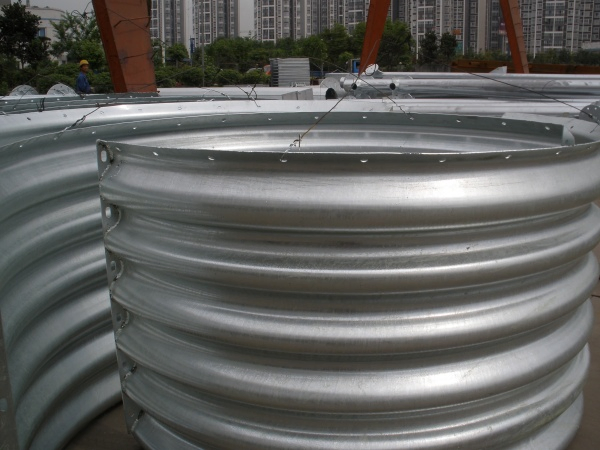 6 Inch Corrugated Drainage Pipe Factory Price Culvert Pipe Metal