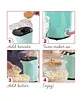 Electric Popcorn Popper, Hot Air Popcorn Maker, Butter Melting Tray, Large Capacity, Healthy Snack