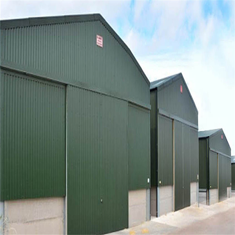 Galvanized Steel Material Door Panel 50mm Industrial Sliding Door Supplier