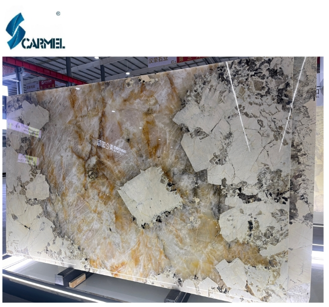 Brazil Patagonia Slabs, Crystal White Quartzite Tiles