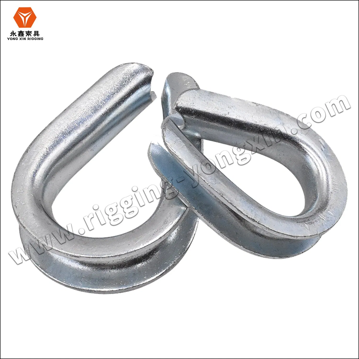 AISI304/316 Stainless Steel Cable Thimble European Standard High Polished Wire Rope Thimble