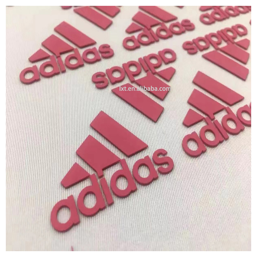 Этикетки силиконовые термопереводные 3D для одежды