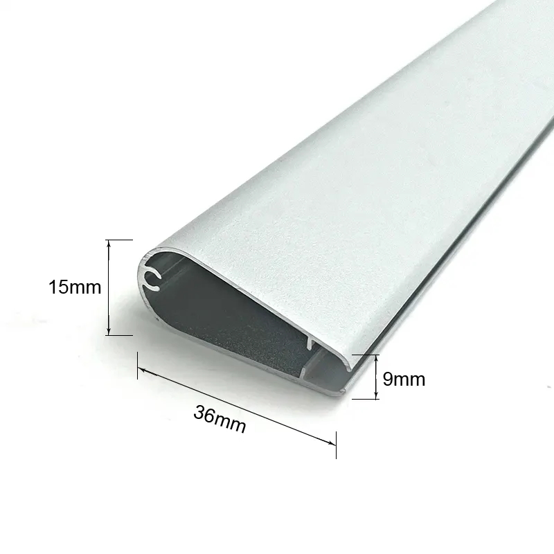 Low Price Aluminum Frame Roller Blinds Bottom Rail for Stylish Window Decor Solutions