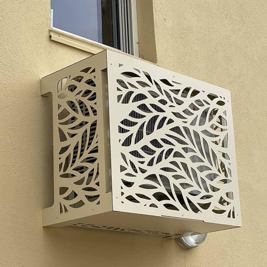 Aluminium Wall Outdoor Air Conditioner Cover for Exterior Decoration