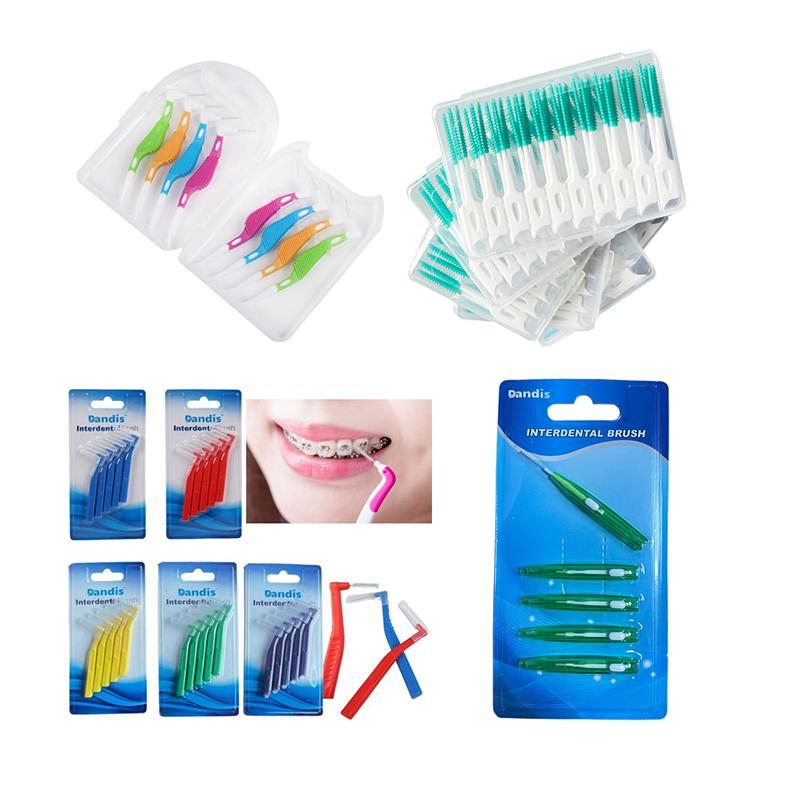 Lk-S31b Wholesale Disposable Silicone Dental Interdental Brushes Wire Manufacturers