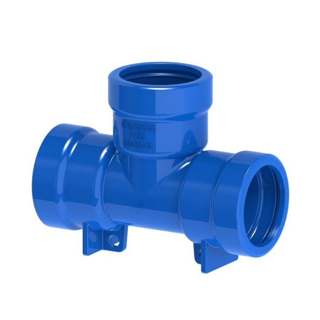 All Flanged Radial Tees Ductile Iron ISO2531/ En545/ En598