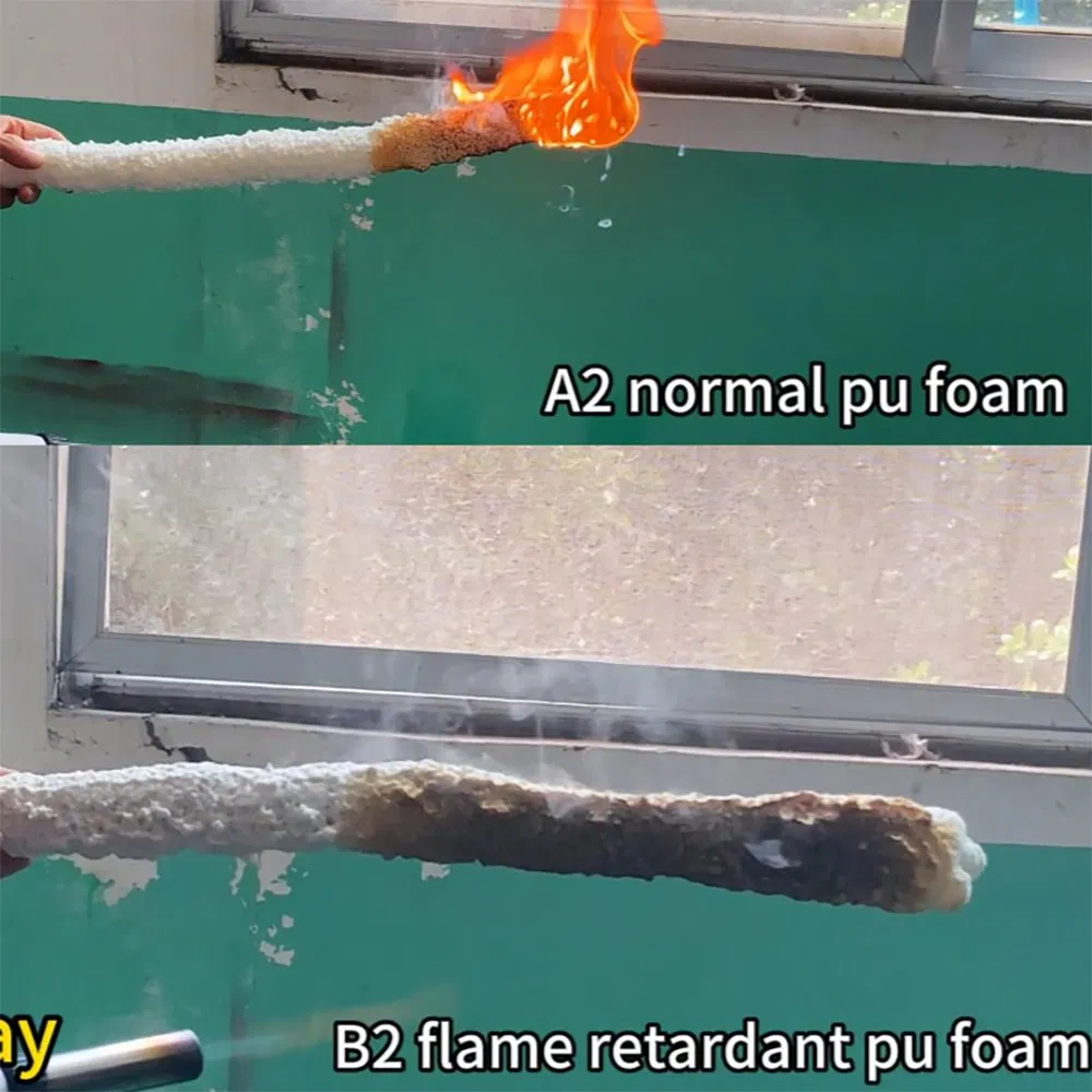 Innovative One Component 500ml A2 Fireproof PU Foam for Aerospace Transport