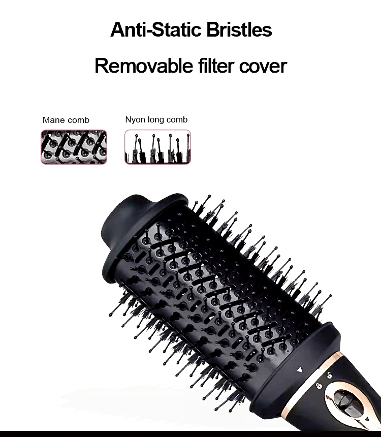 Multi-Functional Hot Air Comb Blow Dry Brush Curling Hair Styler