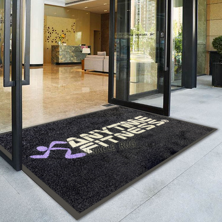 The Hotel's Front Door Mat Customised Sustainable Letter Logo Thank You Door Mats