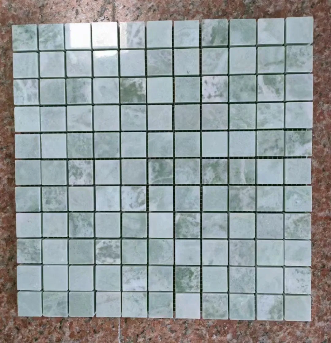 Honey Onyx Marble Mosaic Pattern