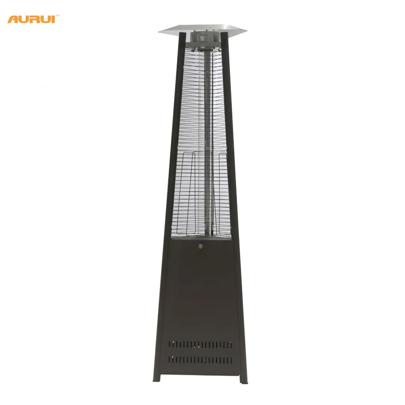 Triangle High Quality Outdoor Garden Black Brown Swimming Pool Gas Patio Heater